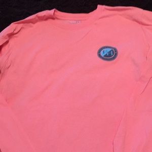 Long Sleeve Fish Hippie Tshirt Medium